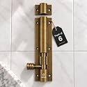 Atom 6 inch Aluminium Tower Bolt | Antique Finish | Home and Offices Doors and Windows Tower Bolt, TB001, Pack of 6
