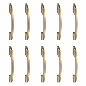 atom 6 inch zinc cabinet pull handle  antique finish  sleek door handle for kitchen cabinets  push bar 545  pack of 10