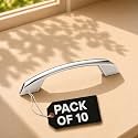 Atom 6 inch Zinc Cabinet Pull Handle | Cppt Finish | Modern Door Handle for Kitchen Cabinets | Bar 545 | Pack of 10