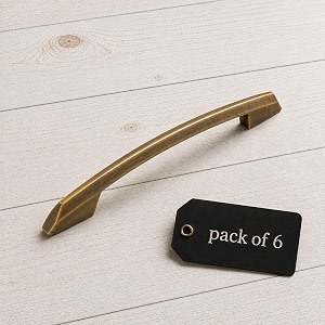 atom 85 inch zinc cabinet pull handle  antique finish  decorative drawer knobs cabinet bar  wardrobe amp kitchen use  545 pack of 6