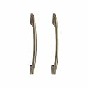 Atom 8.5 inch Zinc Cabinet Pull Handle | Antique Finish | Door Handles for Home Kitchen &amp; Office | Furniture Push Bar 545 | Pack of 2