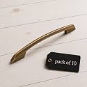 Atom 8.5 inch Zinc Cabinet Pull Handle | Antique Finish | Classic Cabinet Pull Handle for Wardrobe Drawer | Model 545 | Pack of 10