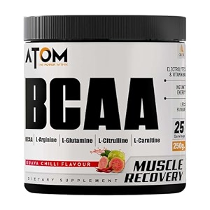 as-it-is atom bcaa 250g with l-arginine l-carnitine l-citrulline apple cinnamon