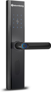 atomberg sl16 ways unlocking fingerprint 5 ss bolt  free installation smart door lock
