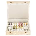 atorakushon PU Leather 12 Pairs Earring Organizer