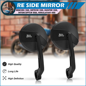 atoray manual rear view mirror for royal enfield classic 350 classic 500 standard 350 twin spark electra delux