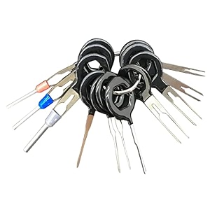 atorse 11pcs terminal removal tool wiring crimp connector pin extractor puller portable