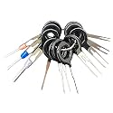 ATORSE® 11Pcs Terminal Removal Tool Wiring Crimp Connector Pin Extractor Puller Portable