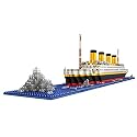 ATORSE 1860pcs Grand Titanic Building Blocks Kit Ship Model Kids Toy Gift