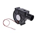 ATORSE BBQ Fan Air Blower Accessories Heavy Duty for Drying Boots Outdoor Fireplace 12V