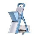 ATORSE Vegetable Chopper Adjustable Slices Potatoes Slicer for Cheese Potato Garlic Blue
