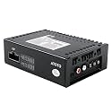 ATOTO CA-AEC122DL Class D Car Amplifier with 6.5ft/2m Power Cable,4-Channel,TI TPA3221,RMS 4x60W,Compact,Customizable EQ,Comprehensive Protections,Compatible with Select ATOTO Car Stereos,Black