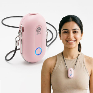 atovio compact wearable air purifier for car  travel tested at iit kanpur portable room air purifier
