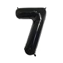 Atpata Funky Black Number Foil Balloons for Numeric Milestone Parties (40 INCH, 7)