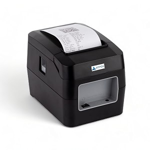 atpos hl-300 80mm 3 inches thermal receipt printer usb wired  escpos print billing usb 220mms  auto cutter black