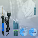 Atrocitus ATR073 Professional 25W Soldering Iron for Detailed Work/ DIY/ Craft Projects 25 W Simple (Flat Tip)