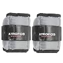 Atropos Adjustable Ankle/Wrist Weights| Ideal for Walking,Running,Jogging,Cycling,Gym &amp; Strength Training | Easy to Use on Ankle,Wrist,Leg. ((500grm x 2 units) =1kgs, Grey)