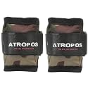 Atropos Adjustable Ankle/Wrist Weights| Ideal for Walking,Running,Jogging,Cycling,Gym &amp; Strength Training | Easy to Use on Ankle,Wrist,Leg. ((500grm x 2 units) =1kgs, Army)