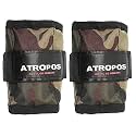 Atropos Adjustable Ankle/Wrist Weights| Ideal for Walking,Running,Jogging,Cycling,Gym &amp; Strength Training | Easy to Use on Ankle,Wrist,Leg. ((250grm x 2 Units) =500 grm, Army)