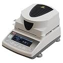 ATS60 Moisture Analyzer, 0.01% Readability, 160C, 60g x 0.001g, Backlit Graphical LCD Display, USB Interface, Compact Design, 4 Drying Modes