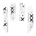 MAGIC-REFINER Attack Shark Gaming Mouse Anti-Slip Grip Tape,Compatible with X11 Superlight Wireless pc Mouse,Sweat Resistant,Fine Feel,Cut to Fit,Cool Mouse Skins for Video Games/Office/Study(White)