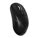 ATTACK SHARK R6 Wireless Gaming Mouse,38G Ultra-Lightweight Trip-Mode 2.4G/USB-C/Bluetooth Mouse Gaming with PAW3950MAX Sensor,42000 DPI,50G Accelerated Speed for PC/Laptop/Mac -Black&amp;Tape