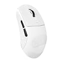 ATTACK SHARK R6 Wireless Gaming Mouse,38G Ultra-Lightweight Trip-Mode 2.4G/USB-C/Bluetooth Mouse Gaming with PAW3950MAX Sensor,42000 DPI,50G Accelerated Speed for PC/Laptop/MacWhit&Tape