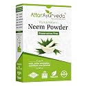 Attar Ayurveda Neem powder for Face, Skin and Hair (200 grams) | 100% Natural, No Preservative | Ideal for Face Pack, Hair Pack and Eating
