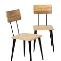The Attic Frawn Natural Chair Set of 2
