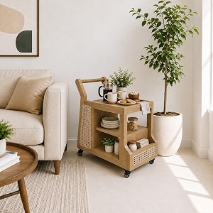the attic riviera bar trolley trolley table for living room bar and kitchen serving trolley solid wood trolley modern trolley