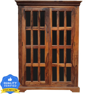 THE ATTIC Solid Wood 2 Door Wardrobe