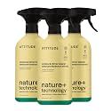 ATTITUDE Glass & Window Cleaner Spray, EWG Verified, Lavender & Rosemary