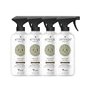 Attitude Stain and Odor Remover for Pets, Plant and Mineral-Based Ingredients, Vegan and Cruelty-Free, Lavender, 16 Fl Oz (Pack of 4)