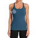 ATTRACO Ribflex Ribbed Workout Tank Tops for Women with Built in Bra