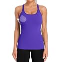 ATTRACO Ribflex Ribbed Workout Tank Tops for Women with Built in Bra