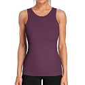 ATTRACO Ribflex Workout Tank Tops for Women Full Length Gym Athletic Top