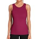 ATTRACO Ribflex Workout Tank Tops for Women Full Length Gym Athletic Top