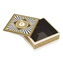 ATTRO Elegant Spiral Black Designer Wooden Square Multipurpose Box with Lid for Kitchen Storage, Chapati Box, Chocolate Box