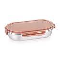 Attro Steelox Oval Stainless Steel Container with
