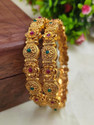 Atulya Alloy Gold-plated Bangle