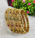 Atulya Alloy Gold-plated Bangle