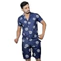 Men's Summer Night Wear Launge Wear Suit/dress- Shirt Boxer Pair-Pack-20 Variation