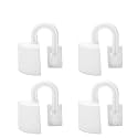 Atyhao Door Pinch, 4Pcs Baby Child Finger Hands Protector, White, Door Mount, Child Style, Polypropylene, Prevents Finger Pinch Injuries