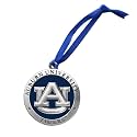 Auburn Ornament Non-Dated | Hand-Sculpted Christmas Tree Ornament | Intricately Crafted Metal Pewter Alma Mater Inlay