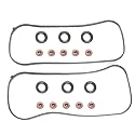 AUCERAMIC VS50607R Engine Valve Cover Gasket Set Fit for 2003-2009 Honda Accord Odyssey Pilot Ridgeline 2003-2008 Acura Tl Mdx Rl 2004-2007 Saturn Vue 3.0L 3.5L 12341RCAA01