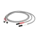 Audio Cable 2 RCAA Male to 2 XLRR HiFi Silver Plated 3 Pin Male Audiophile(1m)