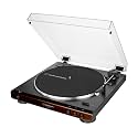 Audio-Technica Fully Automatic Belt-Drive Turntable (AT-LP60X-BW) (Brown)