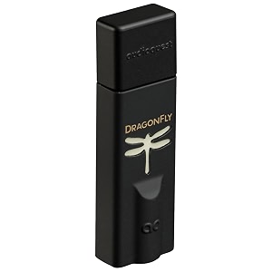 audioquest dragonfly black v15 plug-in usb dac with pre-amplifier and headphone amplifier for pc mac apple and android mobile devices