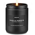 Auelife Fall Candle, Vanilla Pumpkin Scented for Home, Soy Wax