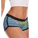 Aueyan Womens Boyshorts Panties Stretchy Boxer Briefs Novelty Lounge Sleep Shorts